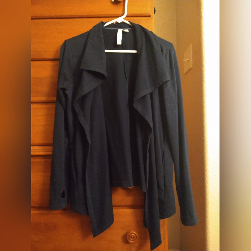 GreenTea Navy Large cardigan